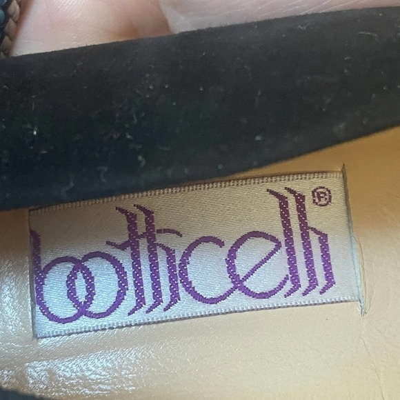 Botticelli Black Suede Heels - Size 39 1/2 - Picture 8 of 11